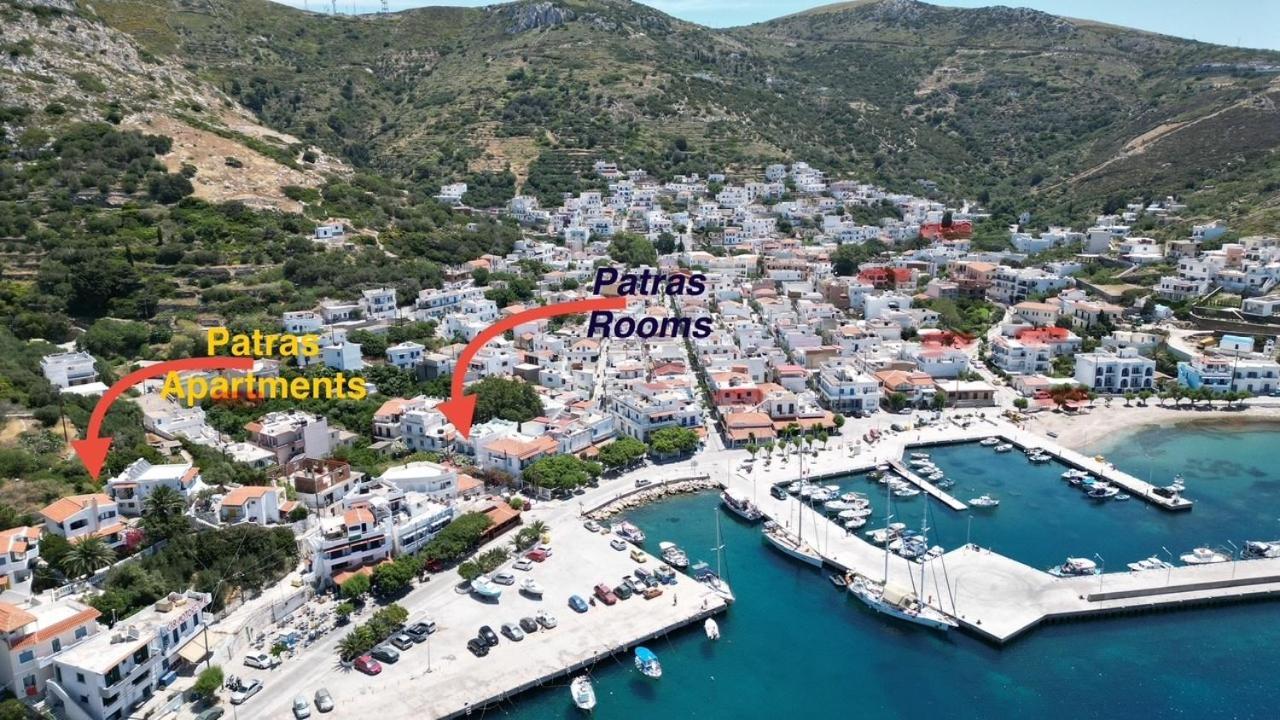 Patras Rooms Est 1990 Fourni Extérieur photo